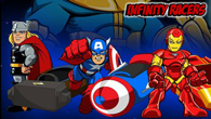 Get ready for a race for the three Infinity Stones against the worst villains. Compete with <b> Captain America</b>, <b>Loki</b>, <b>Iron Man</b> and more.